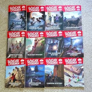 Lot of 12 The Boxcar Children Mystery Paperback Books (Book 1-12)